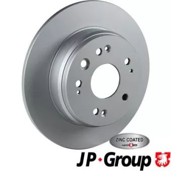 Jeu de 2 disques de frein avant JP GROUP 3463202800