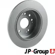 Jeu de 2 disques de frein avant JP GROUP 3463202800 - Visuel 2