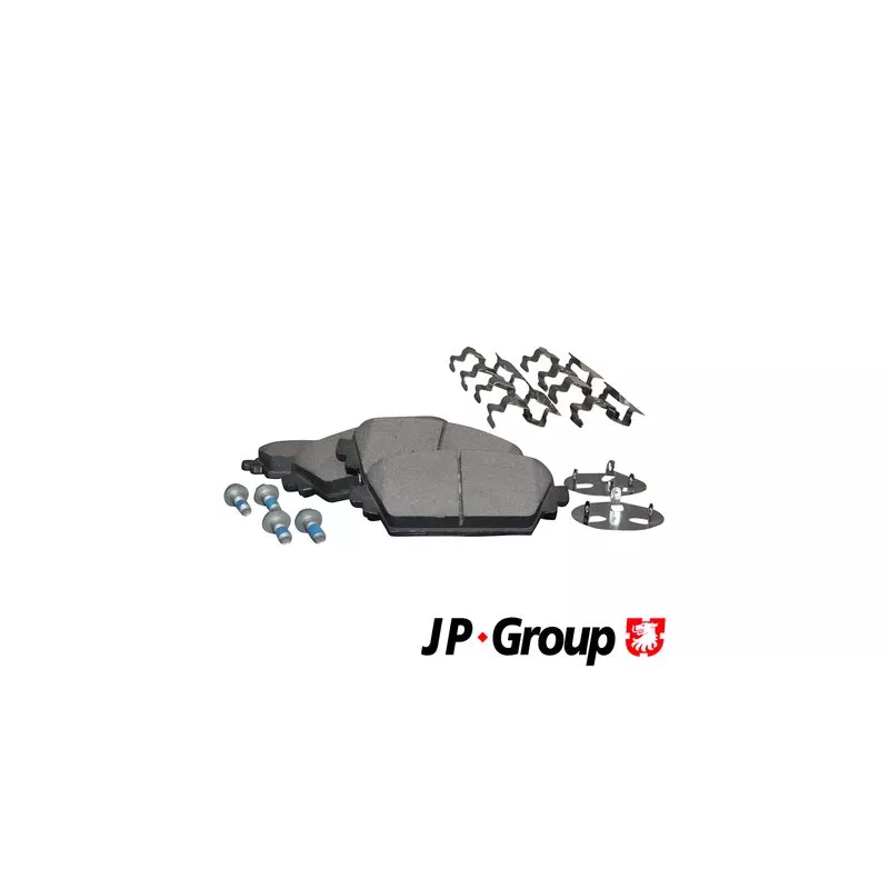 Jeu de 4 plaquettes de frein avant JP GROUP 3463600510