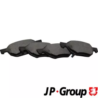 Jeu de 4 plaquettes de frein avant JP GROUP 3463600910
