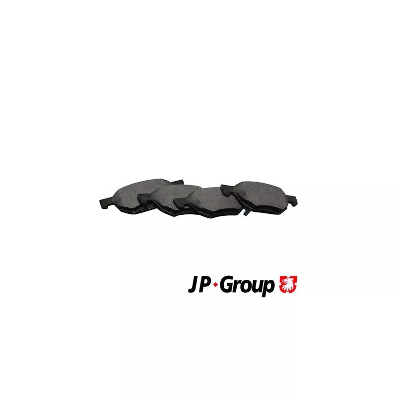Jeu de 4 plaquettes de frein avant JP GROUP 3463600910