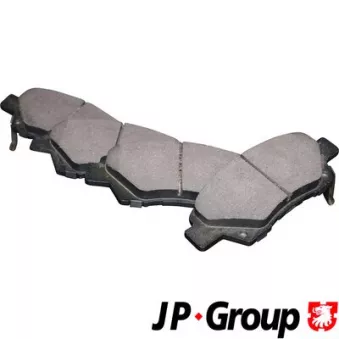 Jeu de 4 plaquettes de frein avant JP GROUP 3463601410