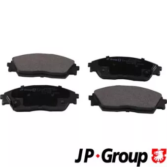 Jeu de 4 plaquettes de frein avant JP GROUP 3463604810