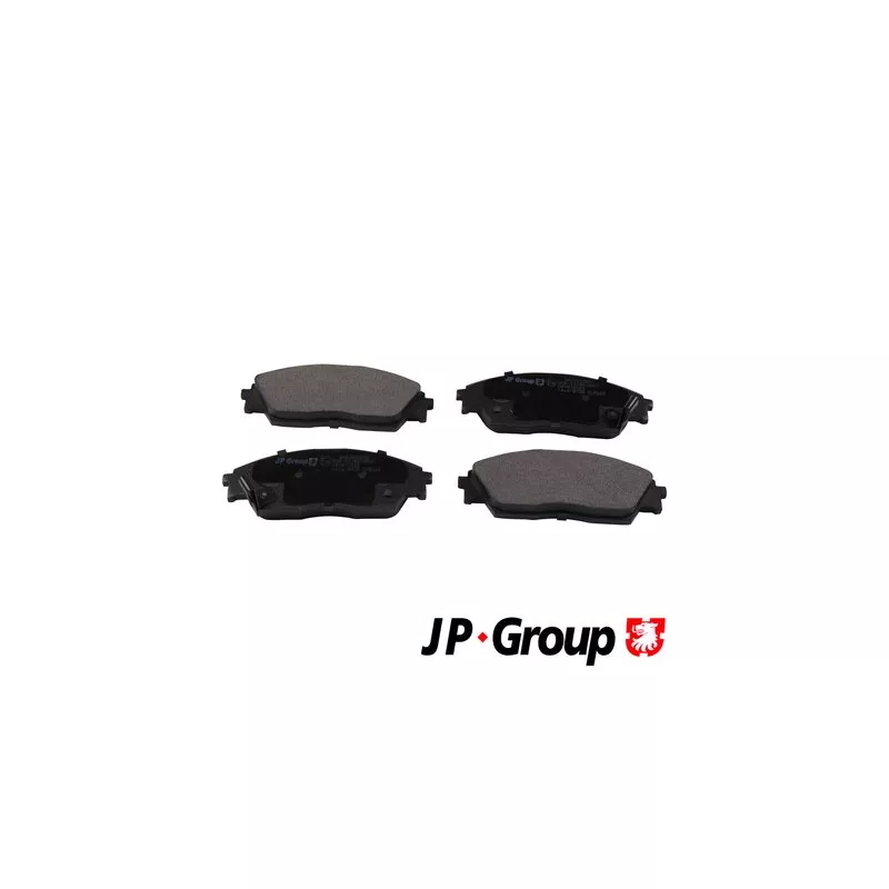 Jeu de 4 plaquettes de frein avant JP GROUP 3463604810
