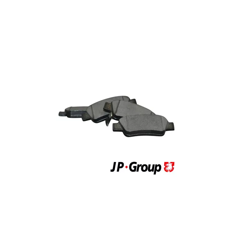 Jeu de 4 plaquettes de frein arrière JP GROUP 3463700810