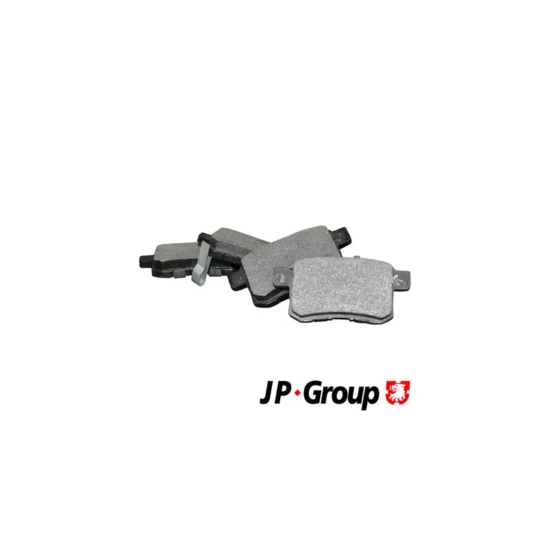 Jeu de 4 plaquettes de frein arrière JP GROUP 3463700910