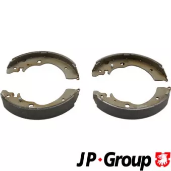 Jeu de 4 plaquettes de frein arrière JP GROUP 3463900410