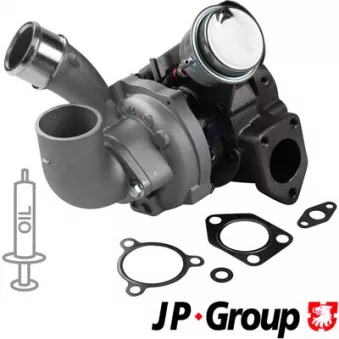Turbocompresseur, suralimentation JP GROUP 3517400600