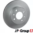Jeu de 2 disques de frein avant JP GROUP 3563102400 - Visuel 1