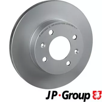 Jeu de 2 disques de frein avant JP GROUP 3563102400