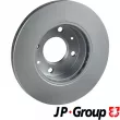 Jeu de 2 disques de frein avant JP GROUP 3563102400 - Visuel 2