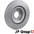 Jeu de 2 disques de frein avant JP GROUP 3563102700 - Visuel 2