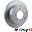 Jeu de 2 disques de frein avant JP GROUP 3563200700 - Visuel 1