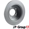 Jeu de 2 disques de frein avant JP GROUP 3563200700 - Visuel 2