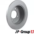 Jeu de 2 disques de frein avant JP GROUP 3563201000 - Visuel 2