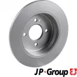 Jeu de 2 disques de frein avant JP GROUP 3563201800 - Visuel 2