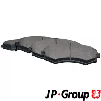 Jeu de 4 plaquettes de frein avant JP GROUP 3563600110