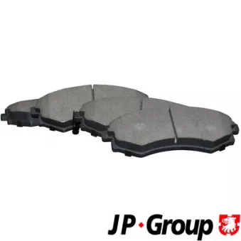 Jeu de 4 plaquettes de frein avant JP GROUP 3563601110