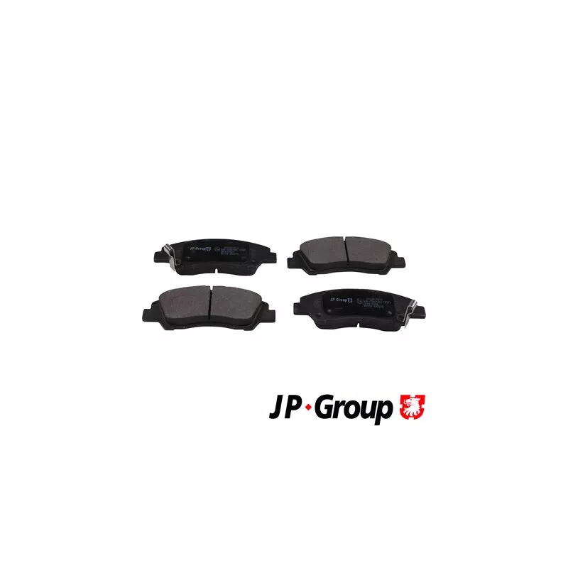 Jeu de 4 plaquettes de frein avant JP GROUP 3563604910