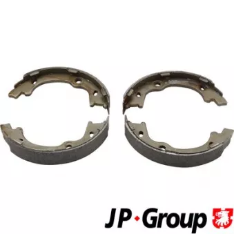 Jeu de 4 plaquettes de frein arrière JP GROUP 3563901110