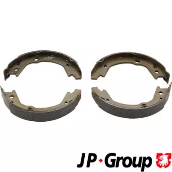 Jeu de 4 plaquettes de frein arrière JP GROUP 3563901210