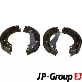 Jeu de 4 plaquettes de frein arrière JP GROUP 3563901510