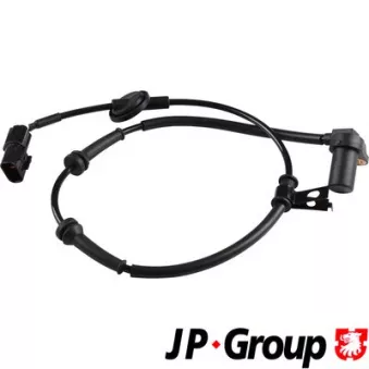 Capteur, vitesse de roue avant gauche JP GROUP 3597106070
