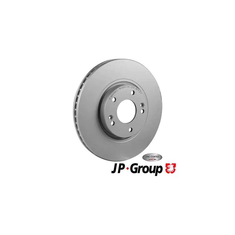 Jeu de 2 disques de frein avant JP GROUP 3663101000