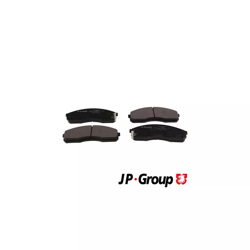 Jeu de 4 plaquettes de frein avant JP GROUP 3663600310