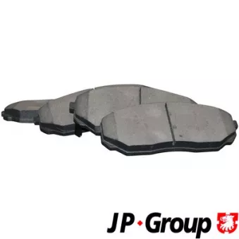 Jeu de 4 plaquettes de frein avant JP GROUP 3663600610