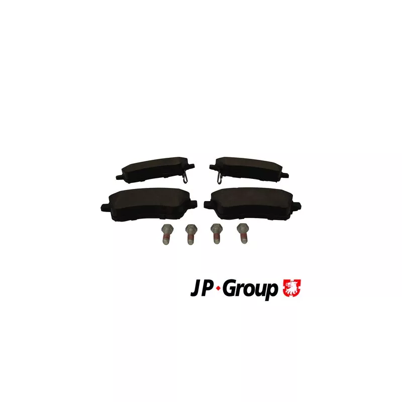 Jeu de 4 plaquettes de frein avant JP GROUP 3663601010