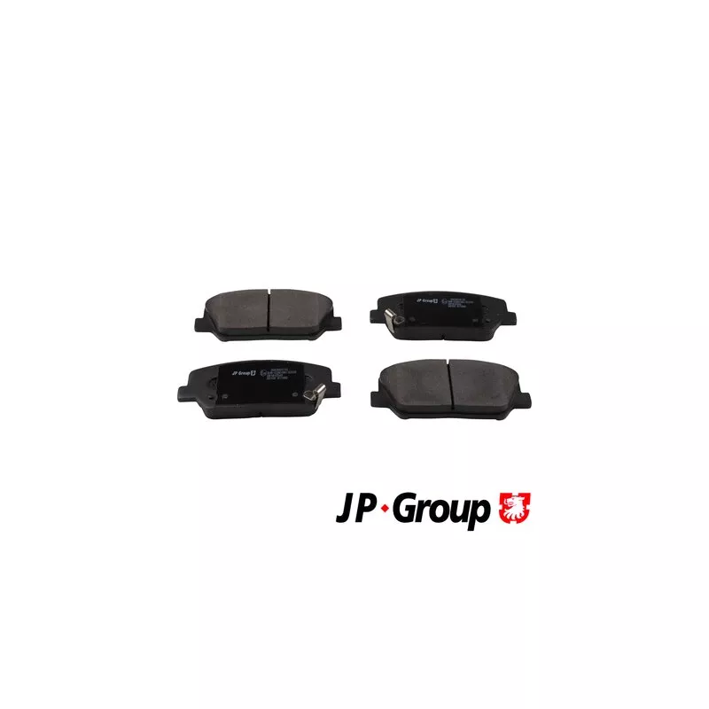 Jeu de 4 plaquettes de frein avant JP GROUP 3663604110
