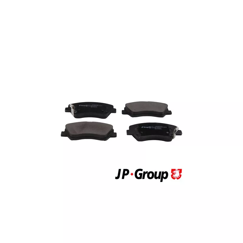 Jeu de 4 plaquettes de frein avant JP GROUP 3663604210