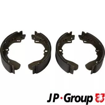 Jeu de 4 plaquettes de frein arrière JP GROUP 3663900610