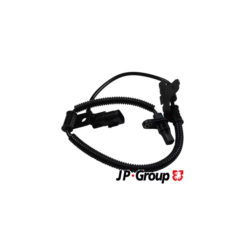 Capteur, vitesse de roue avant gauche JP GROUP 3697100170
