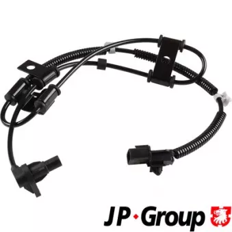 Capteur, vitesse de roue avant gauche JP GROUP 3697104470