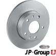 Jeu de 2 disques de frein avant JP GROUP 3763101100 - Visuel 1