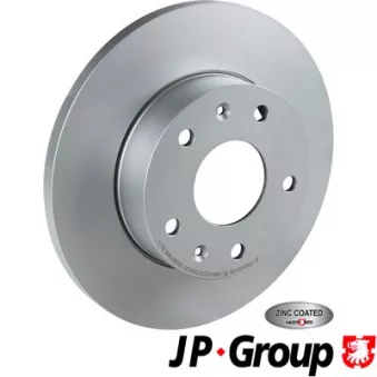 Jeu de 2 disques de frein avant JP GROUP 3763101100