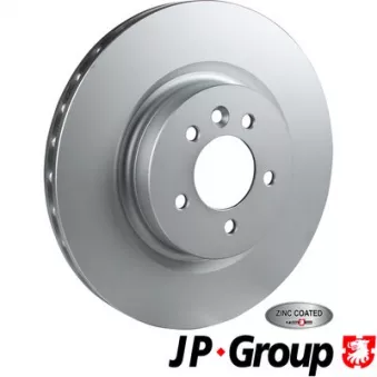 Jeu de 2 disques de frein avant JP GROUP 3763101200