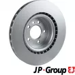 Jeu de 2 disques de frein avant JP GROUP 3763101200 - Visuel 2
