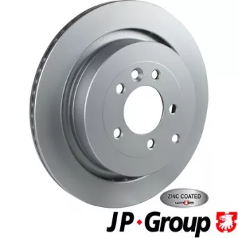 Jeu de 2 disques de frein avant JP GROUP 3763101300