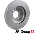 Jeu de 2 disques de frein avant JP GROUP 3763101400 - Visuel 2