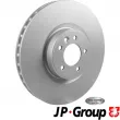 Jeu de 2 disques de frein avant JP GROUP 3763101500 - Visuel 1