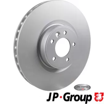 Jeu de 2 disques de frein avant JP GROUP 3763101500