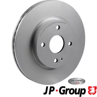 Jeu de 2 disques de frein avant JP GROUP 3863100900