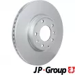 Jeu de 2 disques de frein avant JP GROUP 3863101000 - Visuel 1