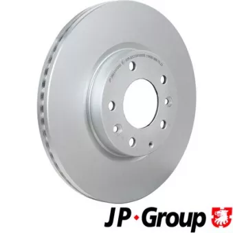 Jeu de 2 disques de frein avant JP GROUP 3863101000