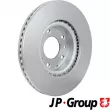Jeu de 2 disques de frein avant JP GROUP 3863101000 - Visuel 2
