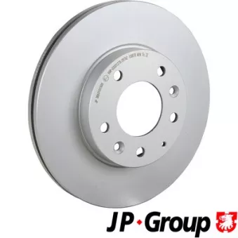 Jeu de 2 disques de frein avant JP GROUP 3863101500