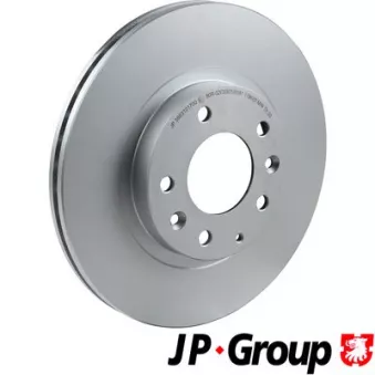 Jeu de 2 disques de frein avant JP GROUP 3863101700
